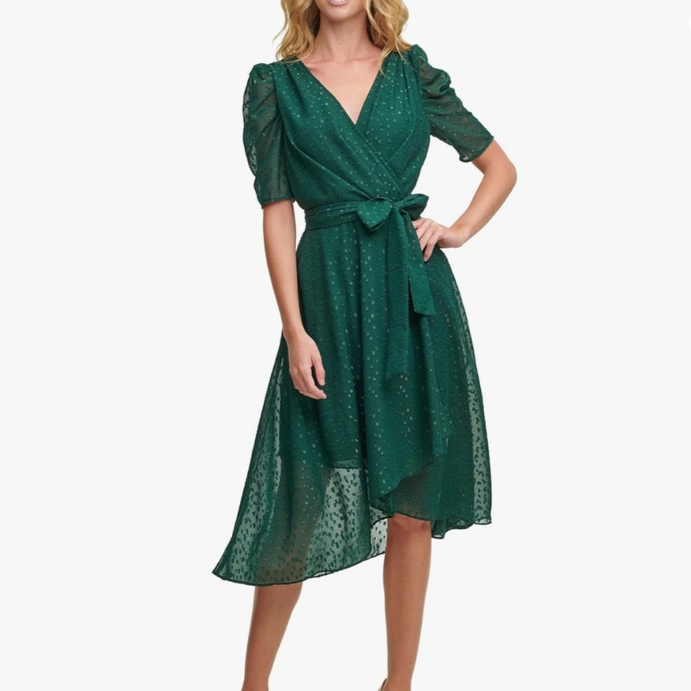 Tommy Hilfiger Faux Wrap Dress